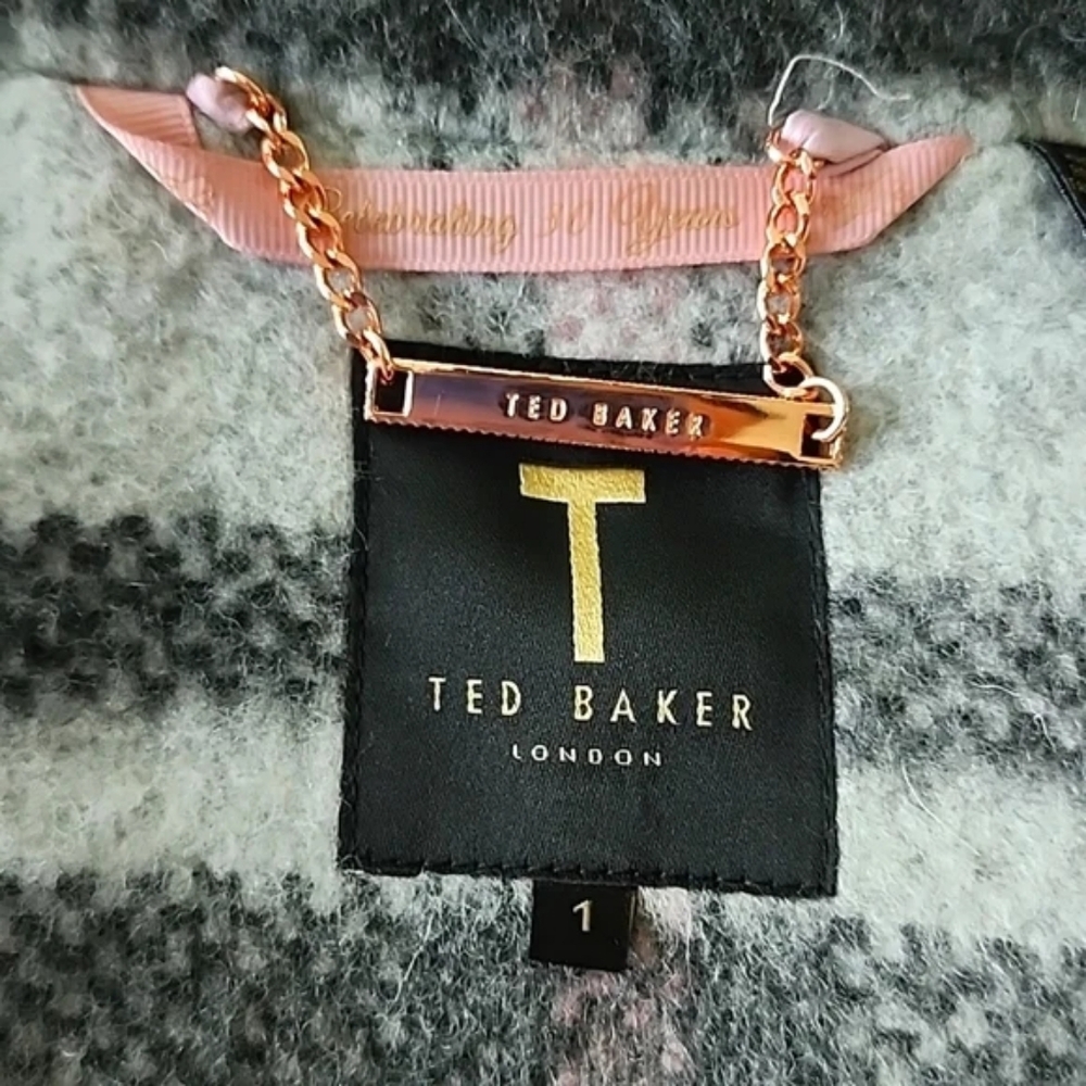 Ted Baker Check Coat - Picture 10 of 16